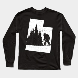 Utah Bigfoot Long Sleeve T-Shirt